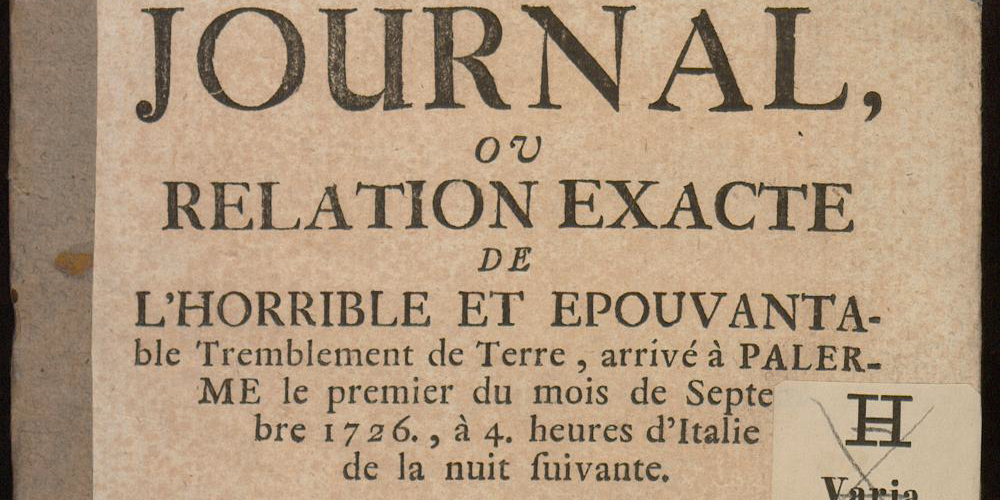 Cover terremoto 1727