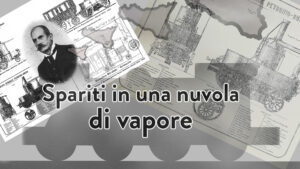 Copertina Spariti in una nuvola di vapore